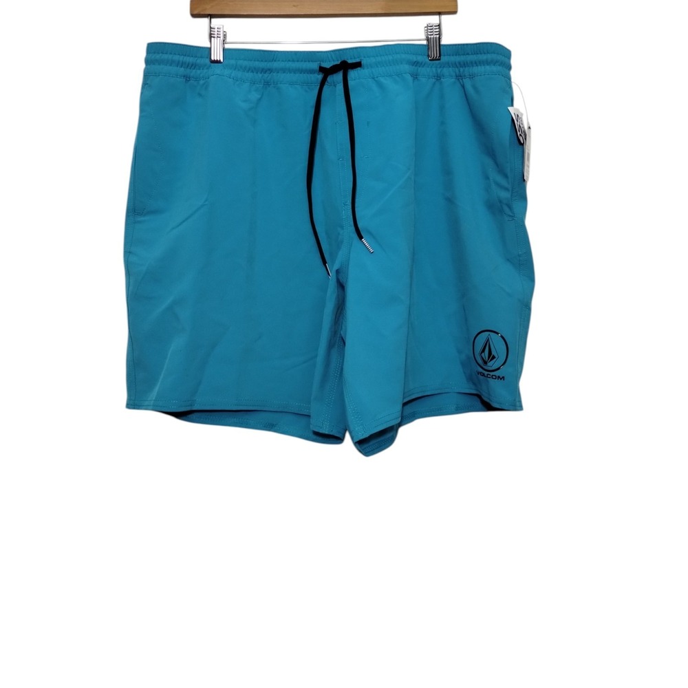 Volcom Manic Elastic Waist Board Shorts Men's‎ XXL in Atlantic Beach Vacation